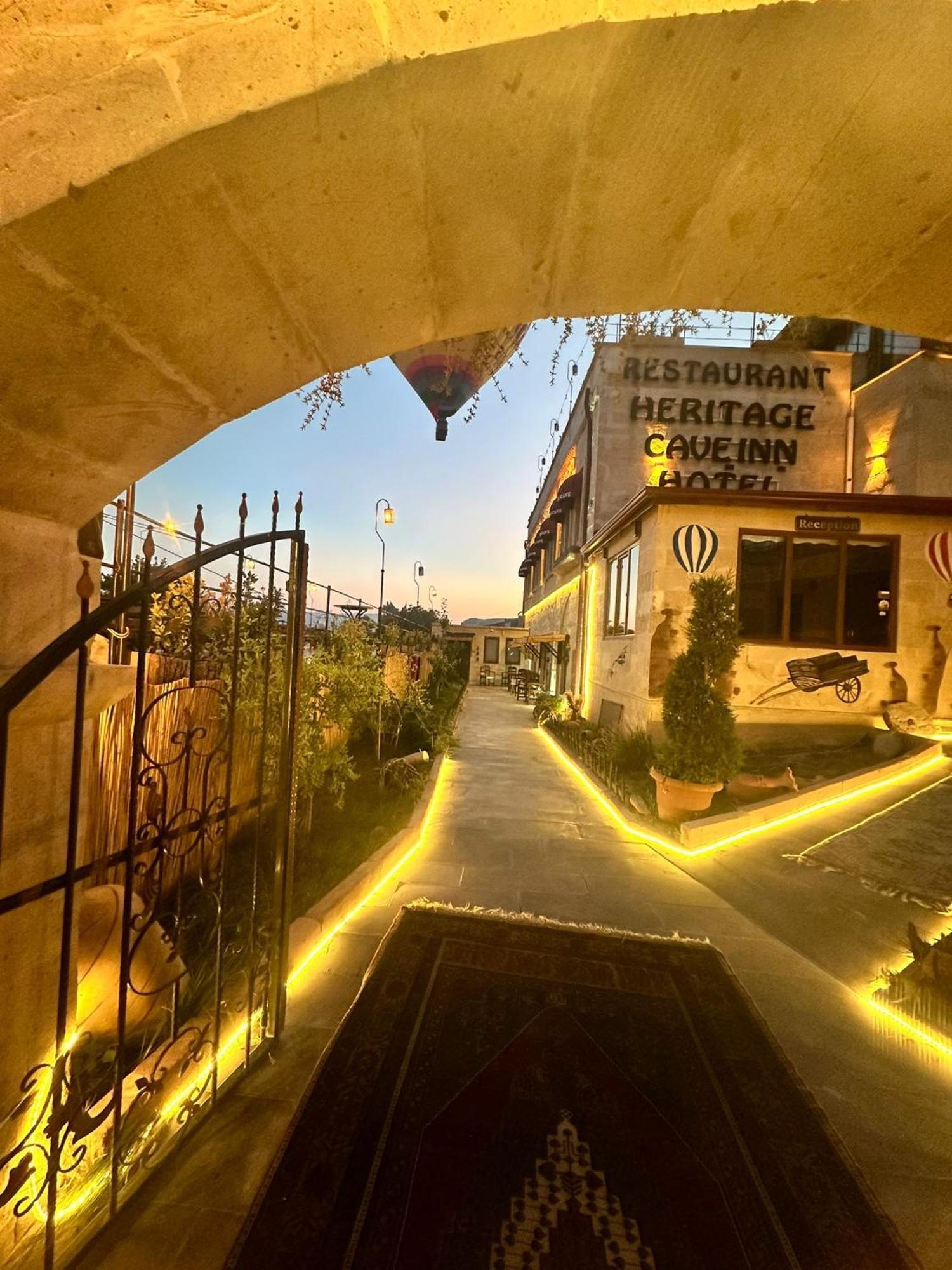 Heritage Cave Inn Hotel Göreme Zewnętrze zdjęcie