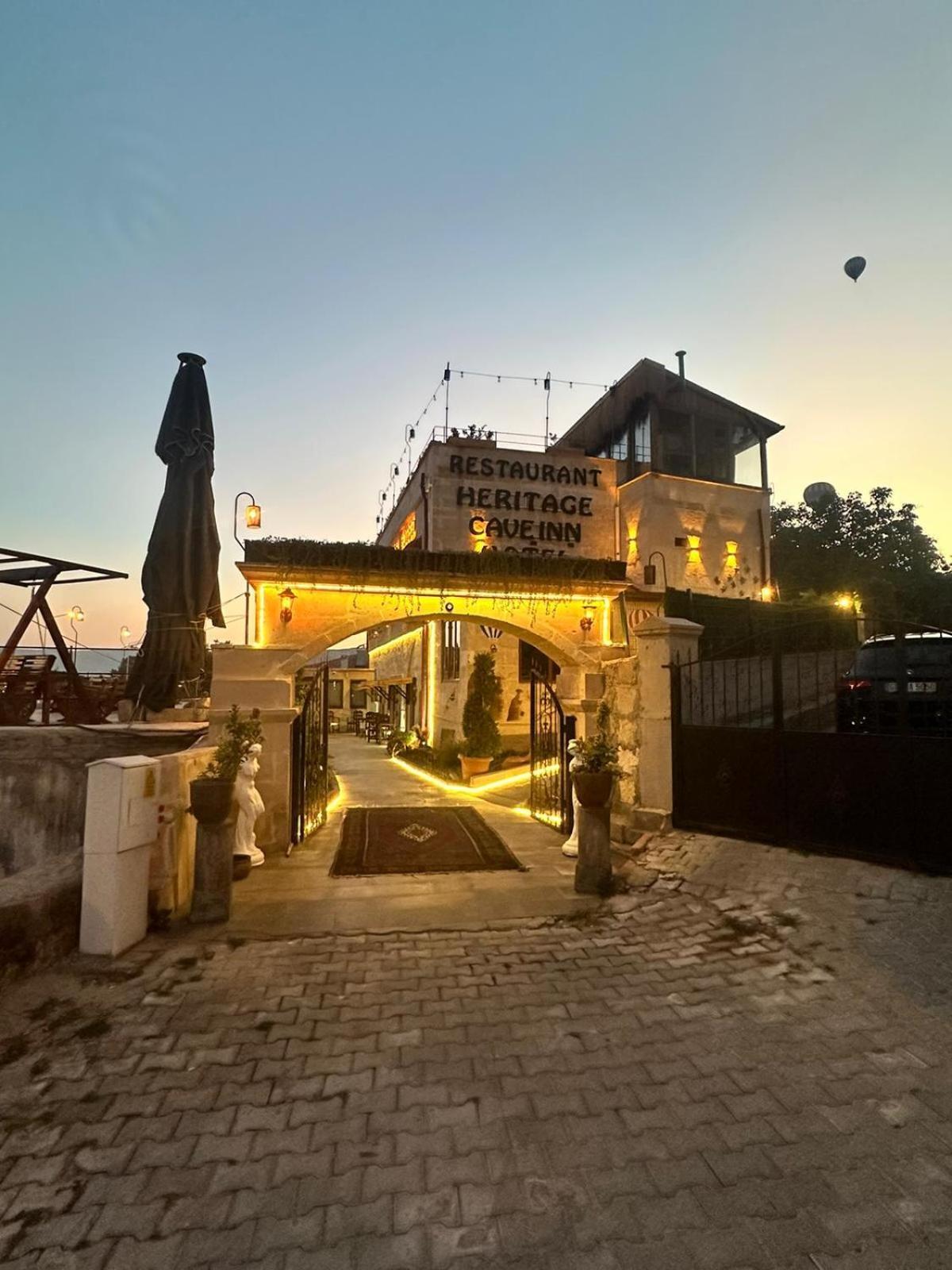 Heritage Cave Inn Hotel Göreme Zewnętrze zdjęcie
